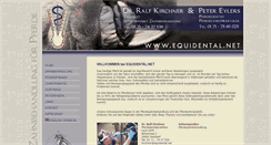 Desktop Screenshot of equidental.net